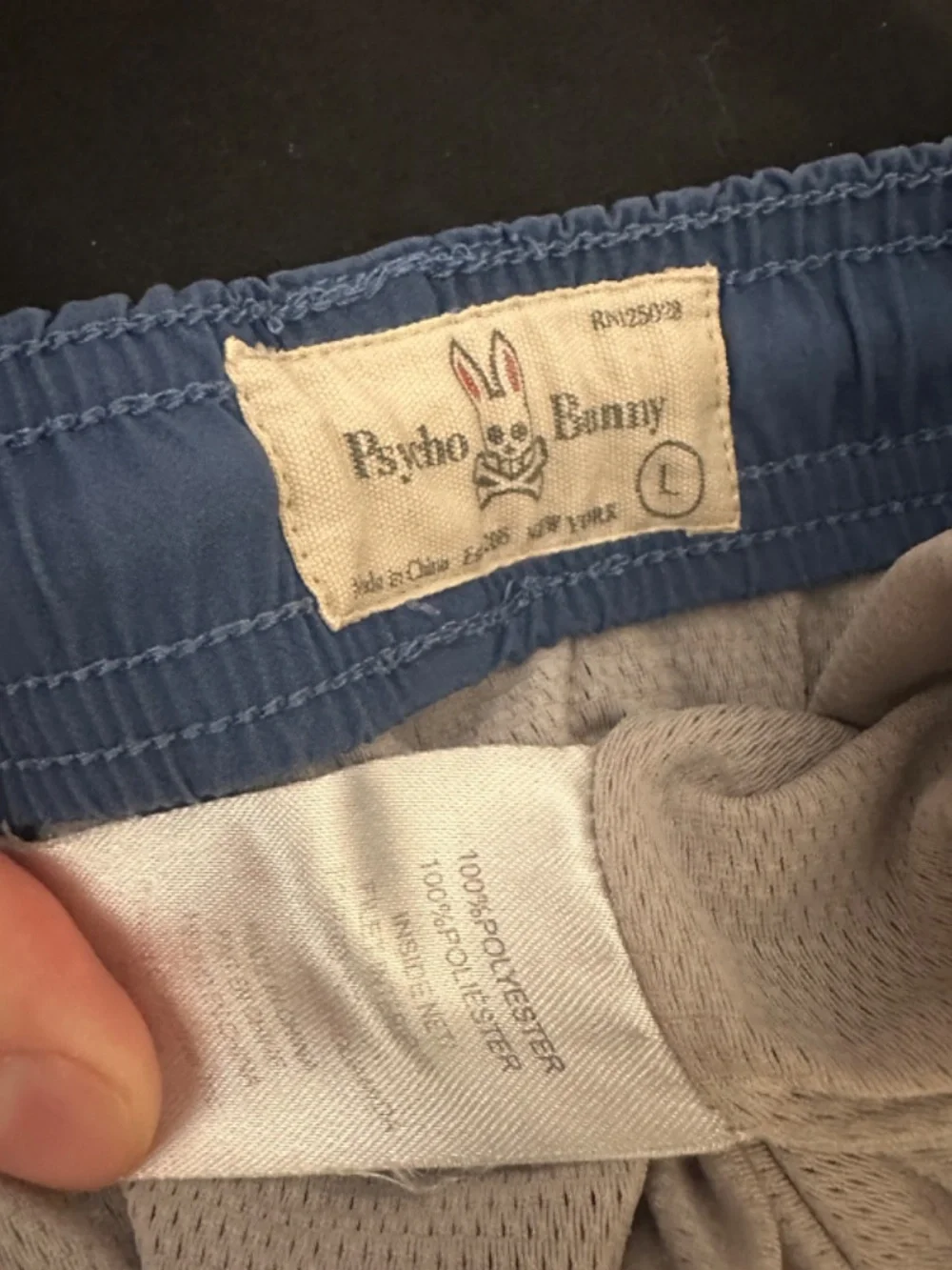 Psycho Bunny Swim Trunks Large 34-40